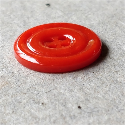 rød blank plastik knap genbrugs knapper til salg retro knap